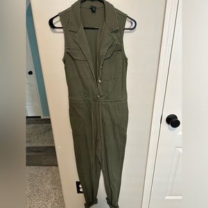 Wild fable, olive green jumpsuit